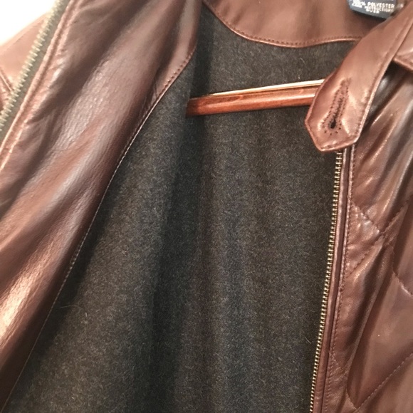 Vintage Polo Ralph Lauren Leather Jacket!!! - Picture 8 of 16